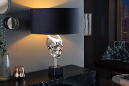 Tischleuchte Skull Silber Tischlampe NEU SOFORT