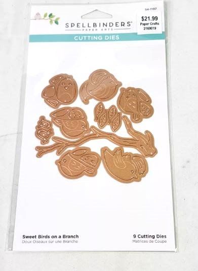 Sciablone: Spellbinders Dies ** Sweet Birds ** – Nuovo e nell'imballaggio originale da Rubigen venduto da rofi100 4