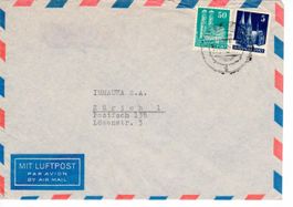 Luftpost, deutsche Post nach Zürich