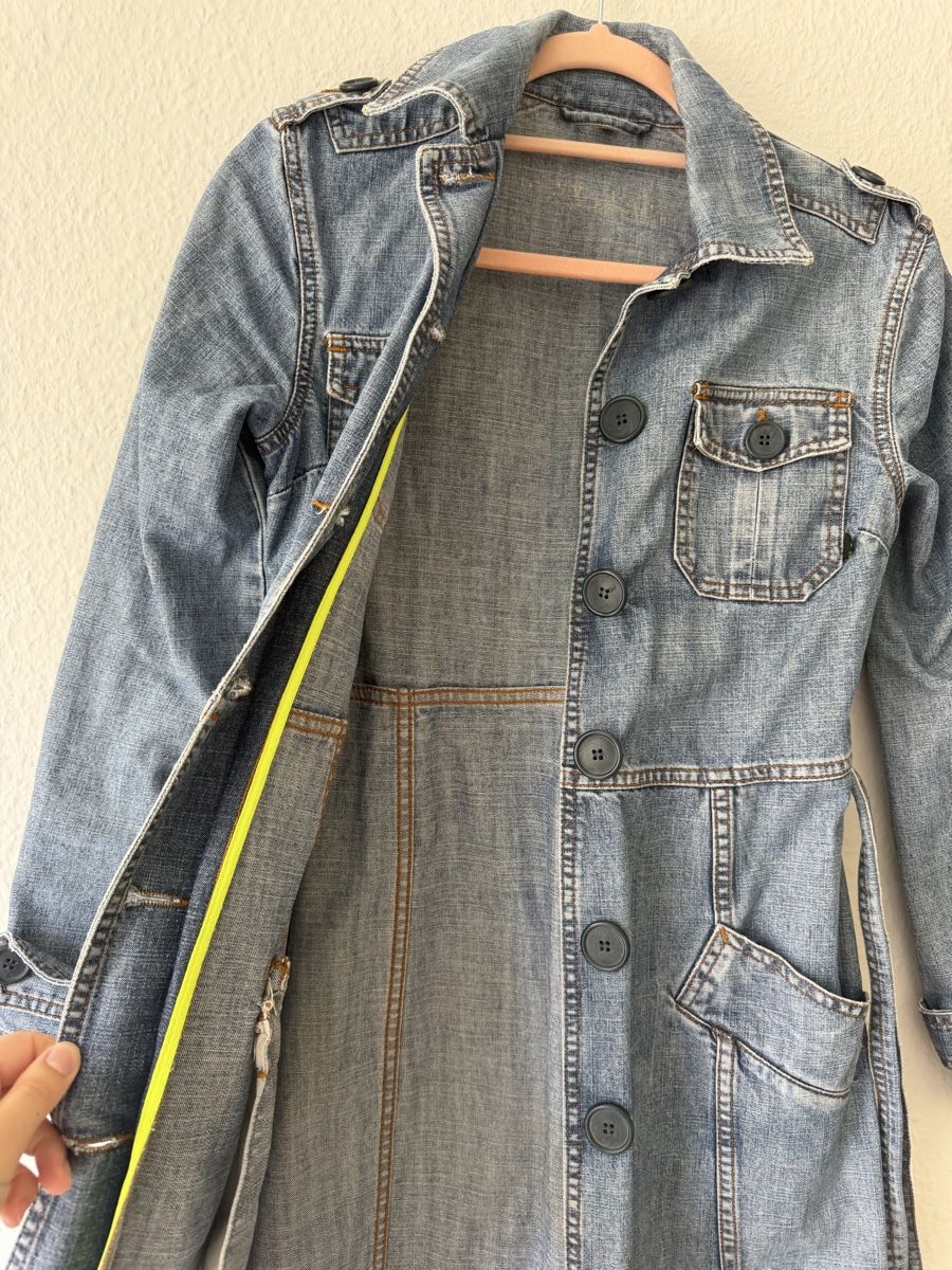 Giacche: Donna Karan Denim Coat – Usato da Winterthur venduto da adriana_1000 2