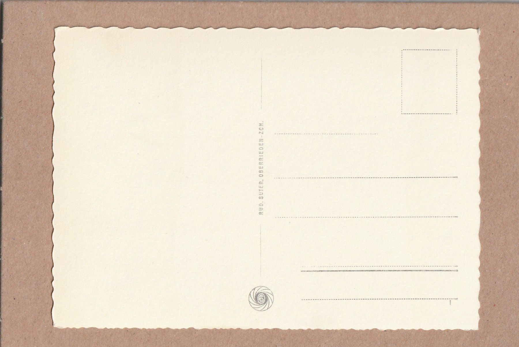 Cartoline postali: Ansichtskarte Zuoz – Usato da Würenlingen venduto da wetroki 1