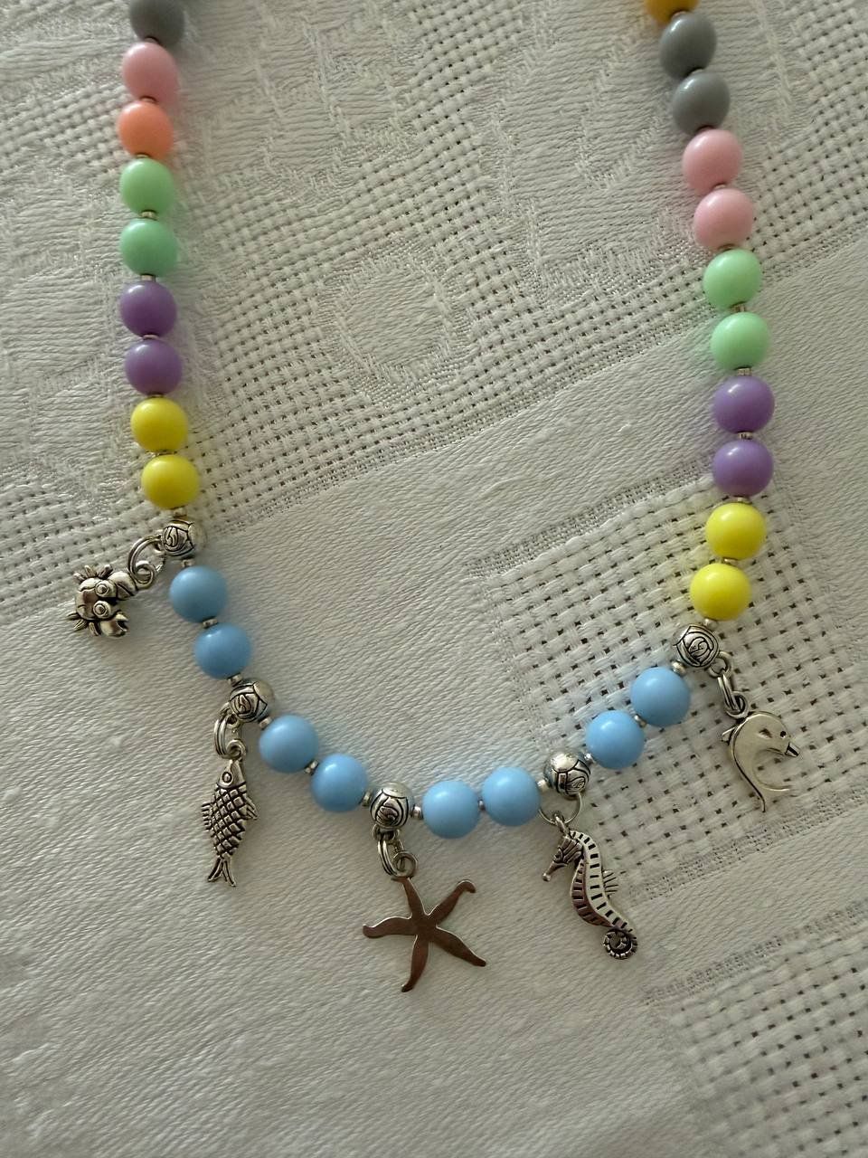 Colliers: Kinder Collier mit maritimen Anhängern bunte Perlen neu – Neuf (Voir description) à Niedergösgen par lil_s6k8