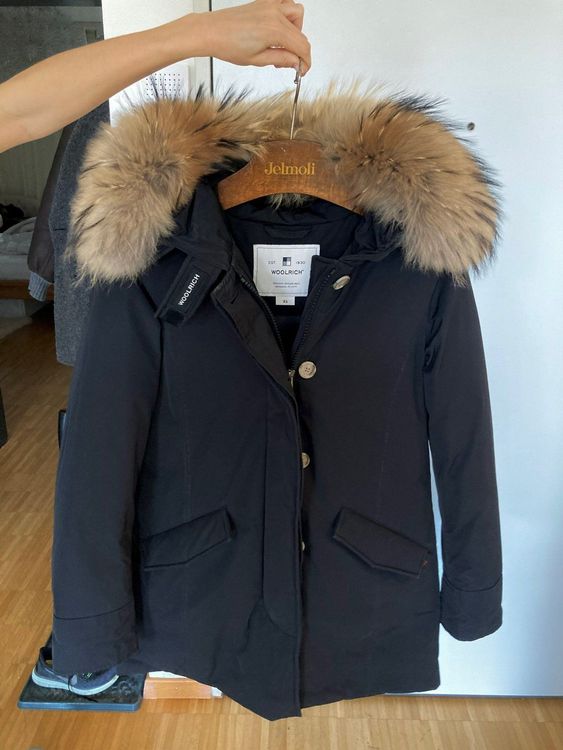 Woolrich luxury arctic parka on sale schwarz