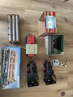 Konvolut aus verschiedenen Eisenbahnen, Playmobil und LGB