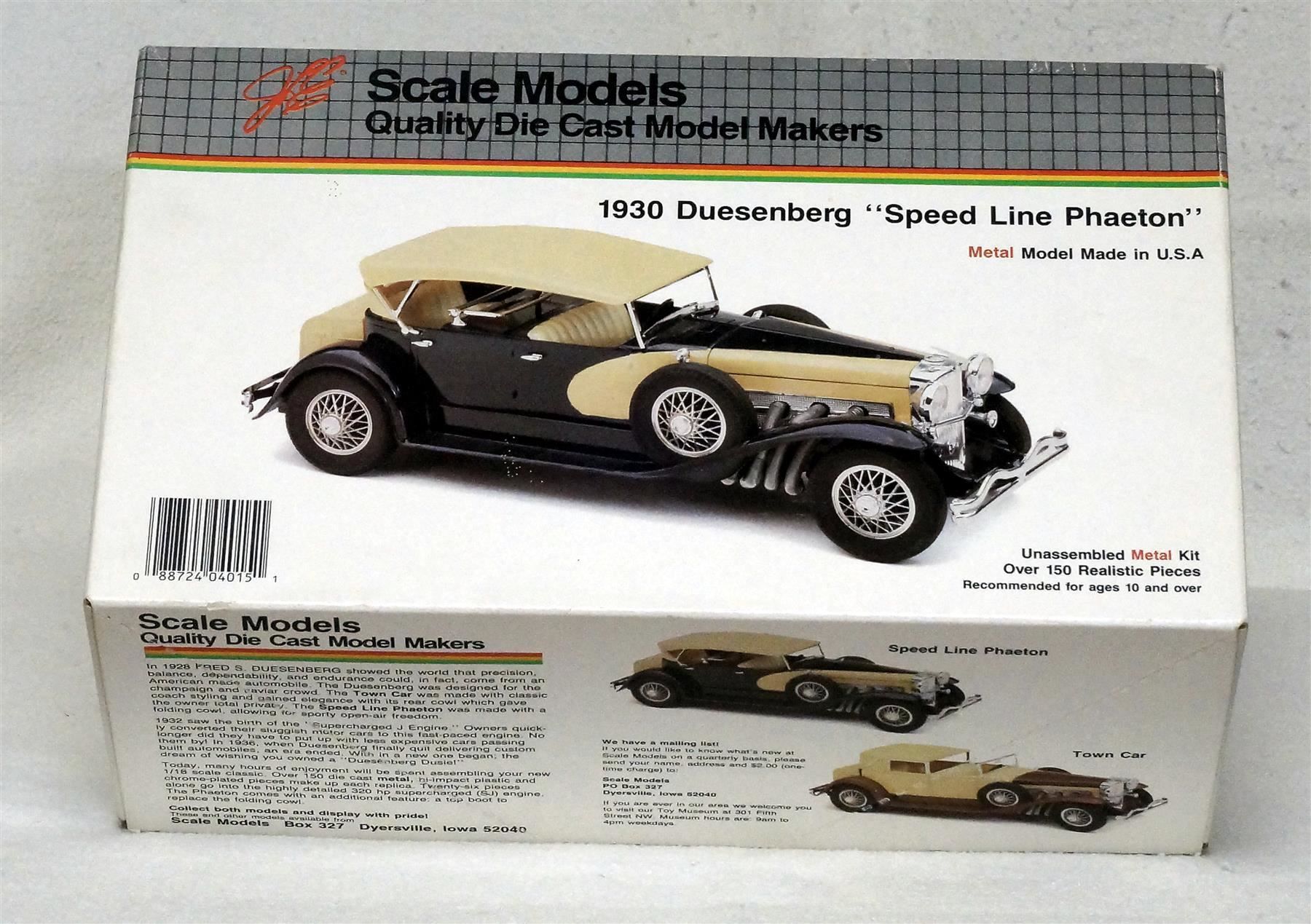 Modellini d'auto: 1930 Duesenberg, Scale Models, Metall – Nuovo e nell'imballaggio originale da Rhäzüns venduto da Nina01