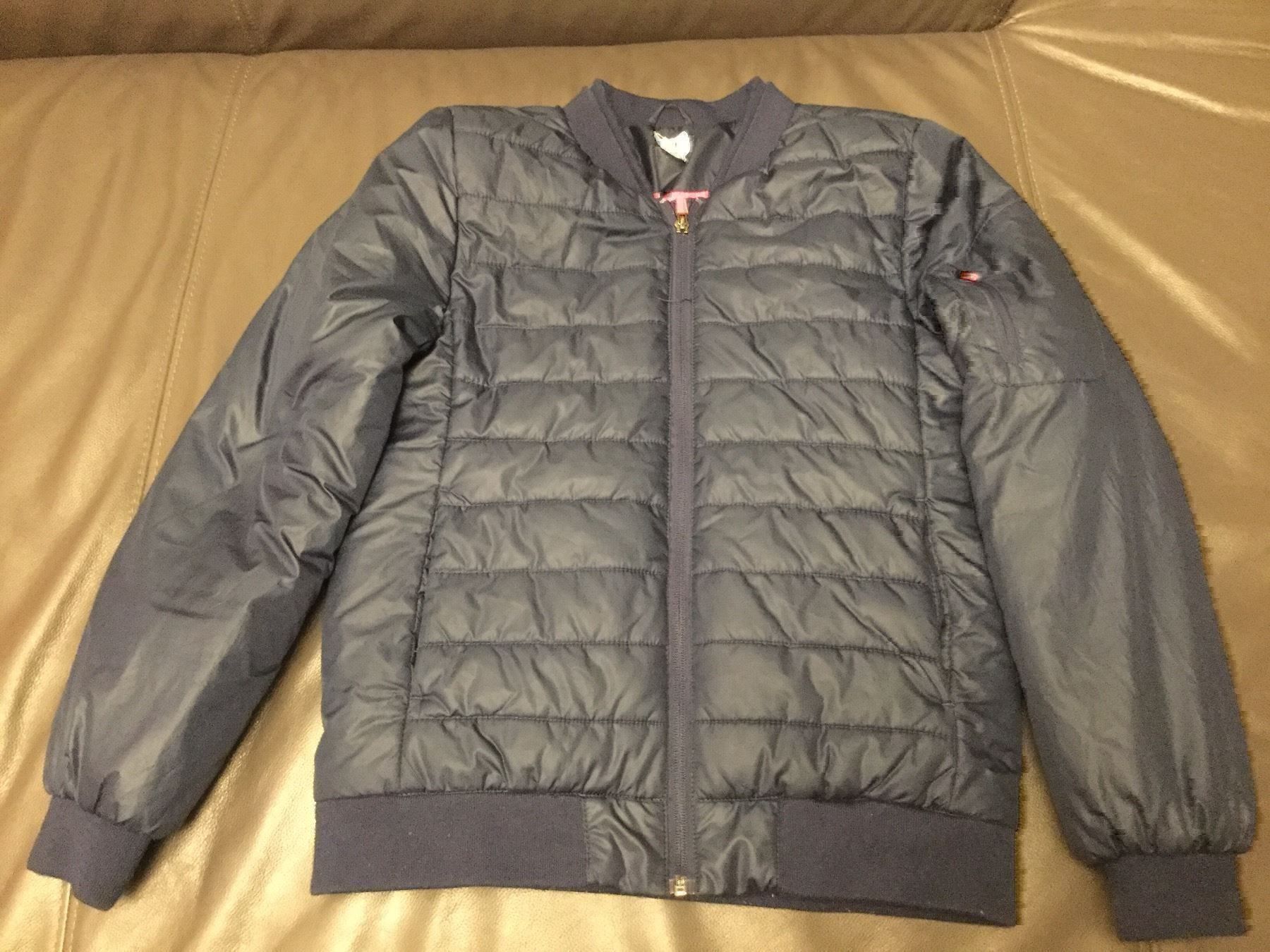H&M Vestes & Manteaux: Übergangsjacke blau Innenfutter pink – D'occasion à Horw par Benny017
