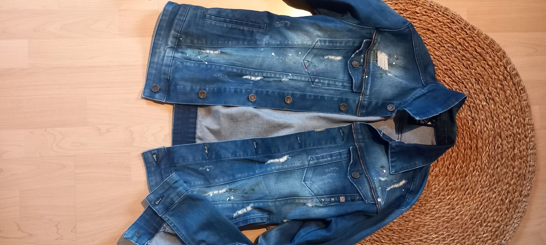 Giacche: Jeansjacke Herren Gr. M – Nuovo (secondo la descrizione) da Rebstein venduto da bestforyou
