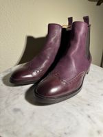 Fratelli Rossetti Stiefel, Gr. 37.5, Leder, Lila
