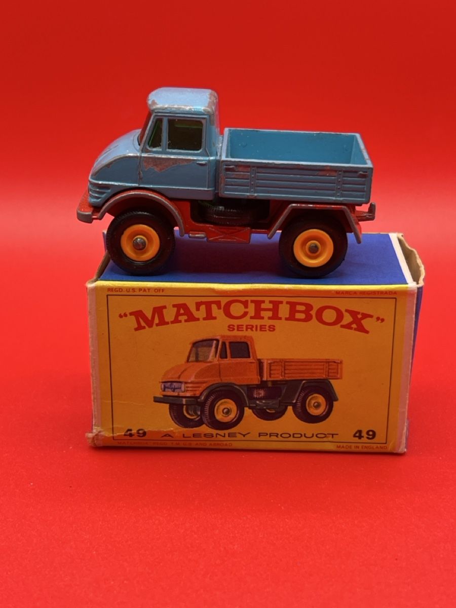 Matchbox Modellini d'auto: Matchbox Unimog No 49 – Usato da Root venduto da 156500