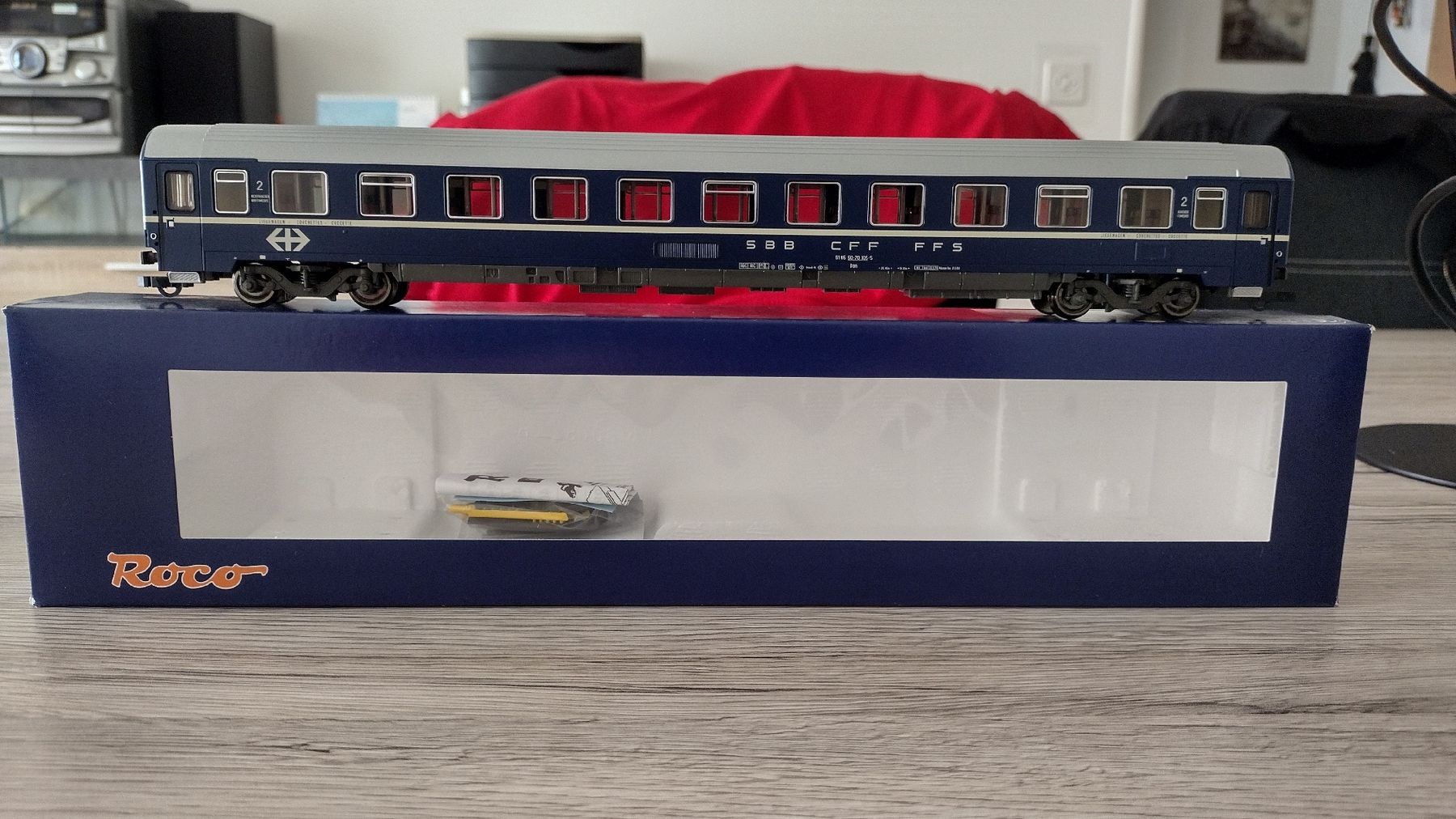 Roco Modellini di ferrovie: Voiture couchettes SBB. – Nuovo e nell'imballaggio originale da Vevey venduto da tgv3 4