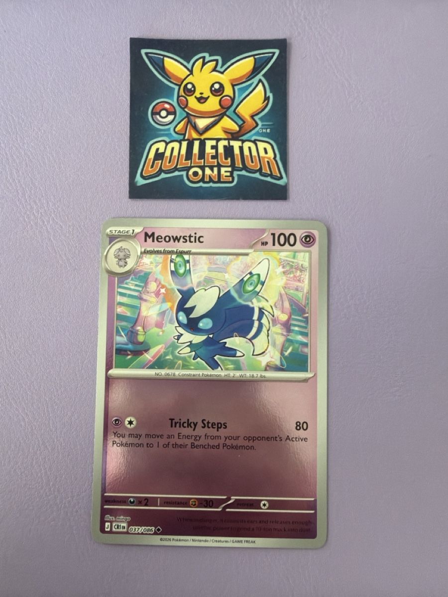 Pokémon Sammelbilder & Trading cards: Pokemon Meowstic 037/086 Reverse Holo – Neu (gemäss Beschreibung) aus Lommiswil von CollectorOne