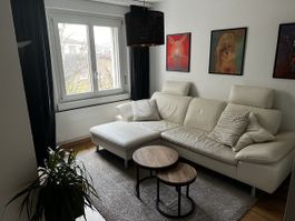 Ecksofa Leder weiss