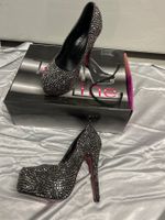 Pumps mit Strasssteinen Gr 34 Neu