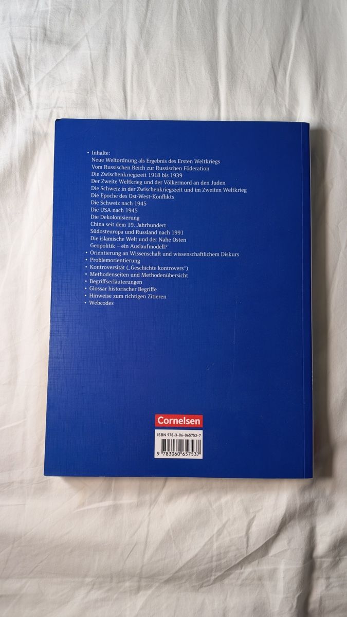 Libri: Schweizer Geschichtsbuch 3/4 Cornelsen Schulbuch gut – Usato da Ostermundigen venduto da vi_ke 1