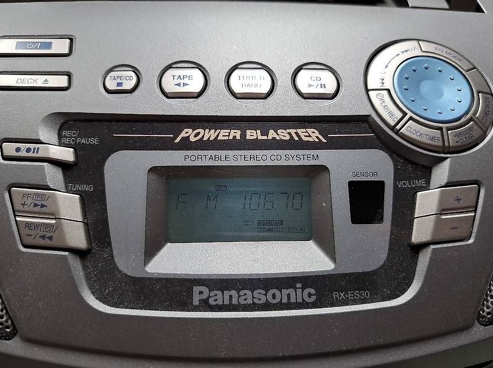 Panasonic Tragbarer Mediaplayer: PANASONIC STEREO CD-CC AUTO REVERSE m. FB – Gebraucht aus Effretikon von evasion62 1