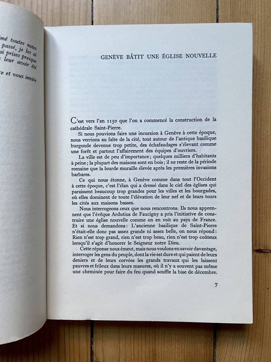 Libri: La Cathédrale de Genève - Daniel Buscarlet – Usato da Genève venduto da Januacoeli 2