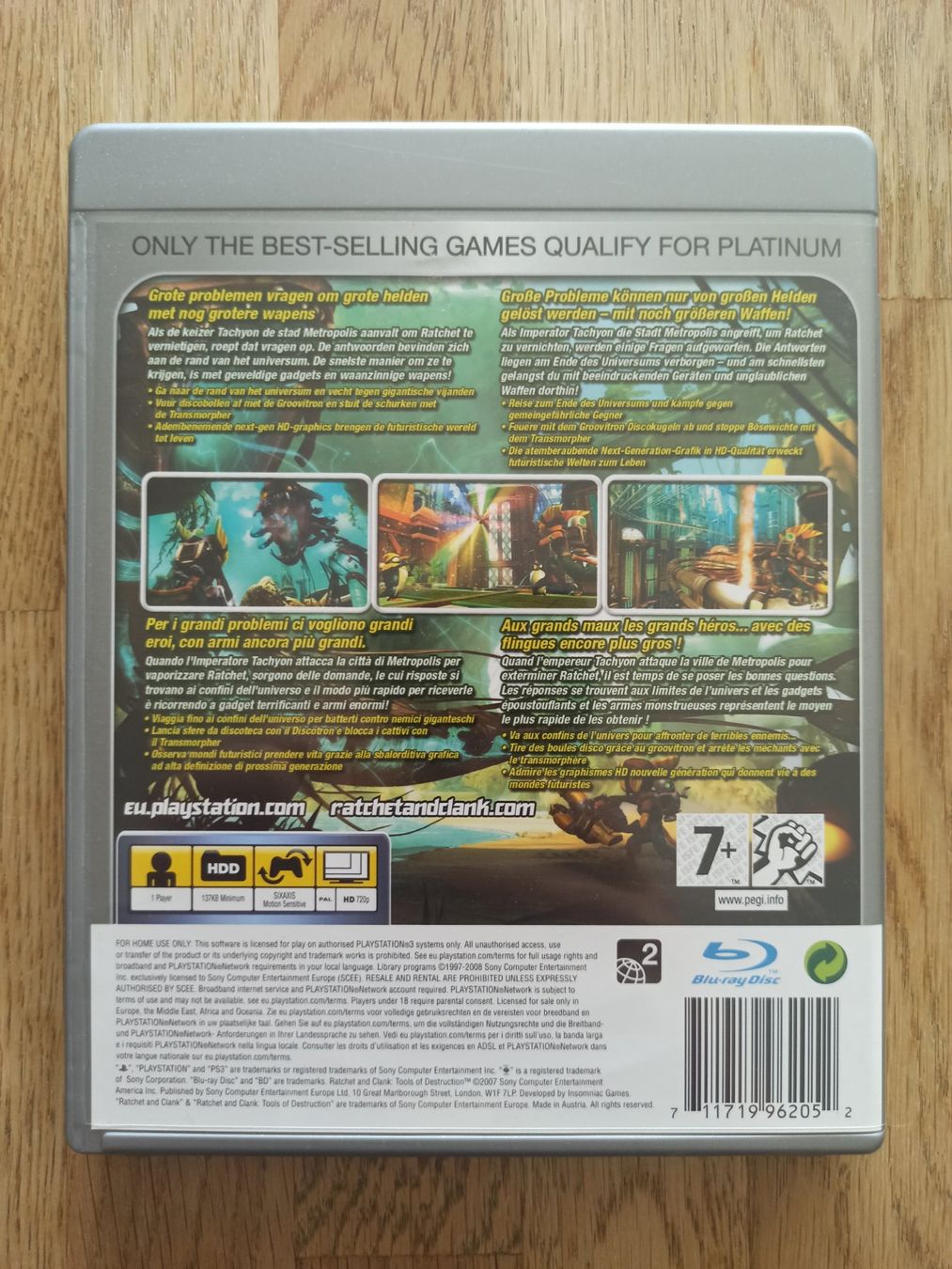 Spiele: Ratchet & Clank Tools of Destruction PS3 – Gebraucht aus Oberweningen von mar_87mx 1