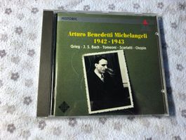 Michelangeli Historic: Grieg, Bach, Chopin, CD, Top!