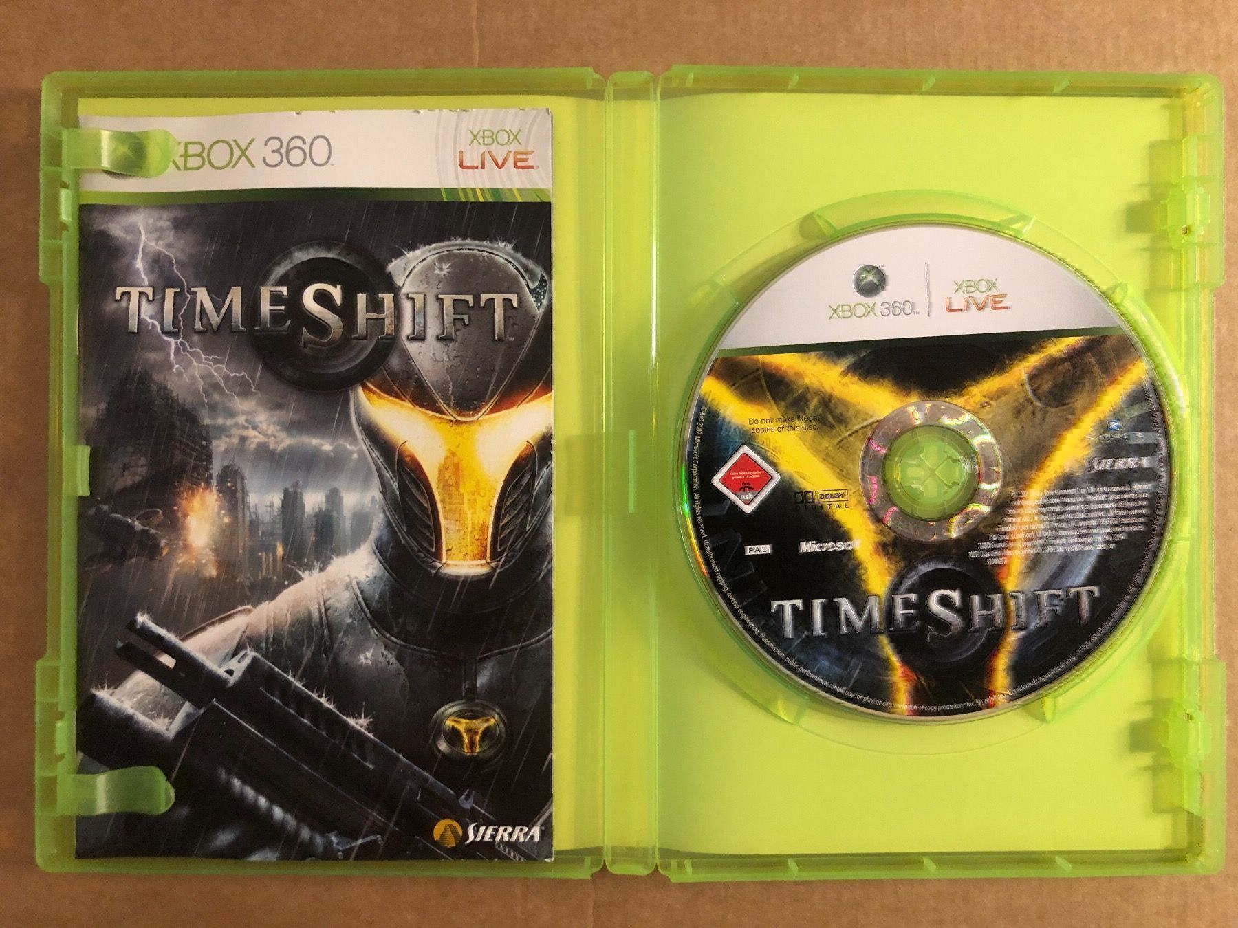 Microsoft Giochi: Time Shift für Xbox 360 – Usato da Kestenholz venduto da Mad18 2