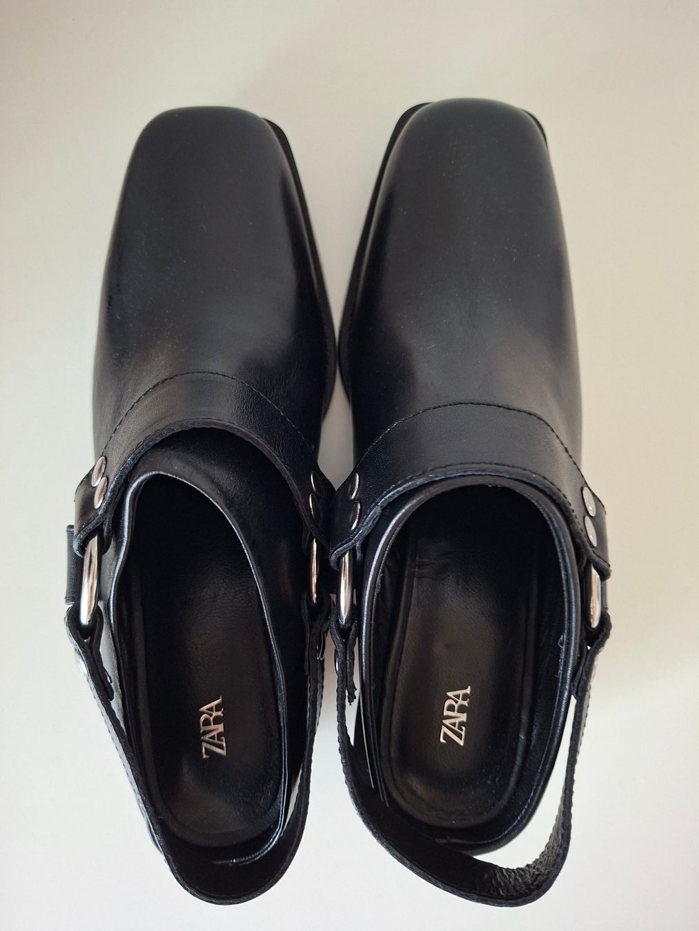 Zara Chaussures femmes: Biker-Clogs aus Leder ZARA NEU – Neuf (Voir description) à Biberist par Soleda67 5
