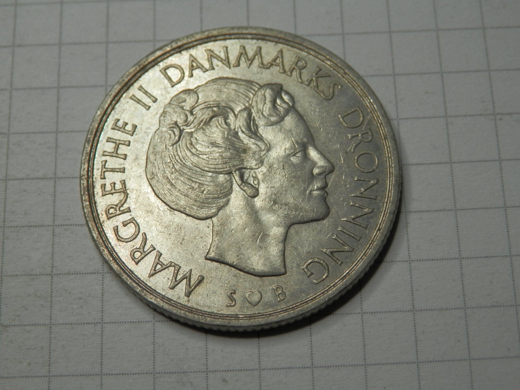 Tutti le monete: Dänemark  1 Krone, 1977 – Usato da Weiach venduto da weiach81