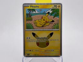 30 Jahre - Pikachu  (30C 43) - DE