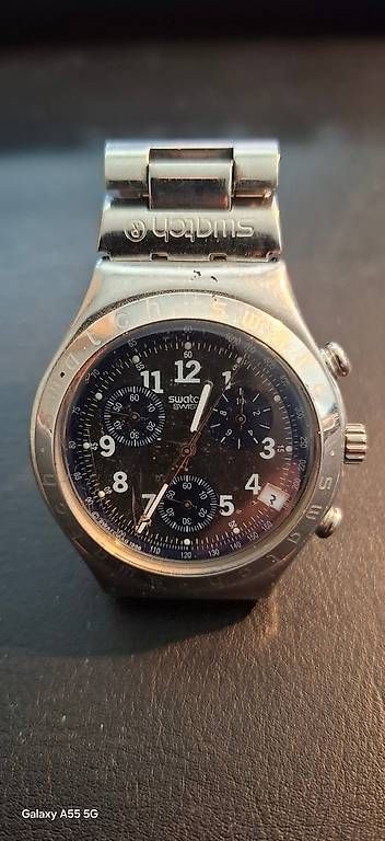 Swatch Orologi: Vintage Swatch Irony Chrono 1996 – Usato da Bottmingen venduto da veroda01