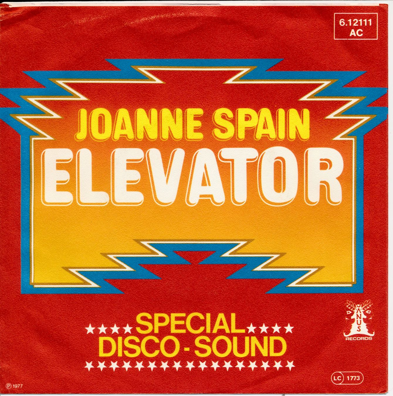 Schallplatten: JOANNE SPAIN - ELEVATOR (7'' Vinyl Single VG) – Gebraucht aus Hedingen von Studers 1