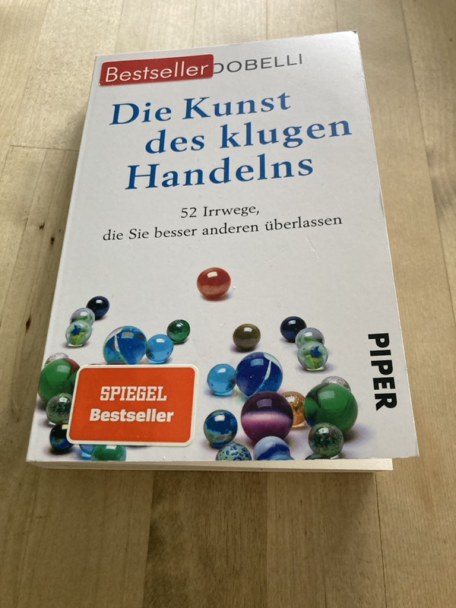 Libri: Die Kunst des klugen Handelns – Nuovo (secondo la descrizione) da Zürich venduto da msxmsx
