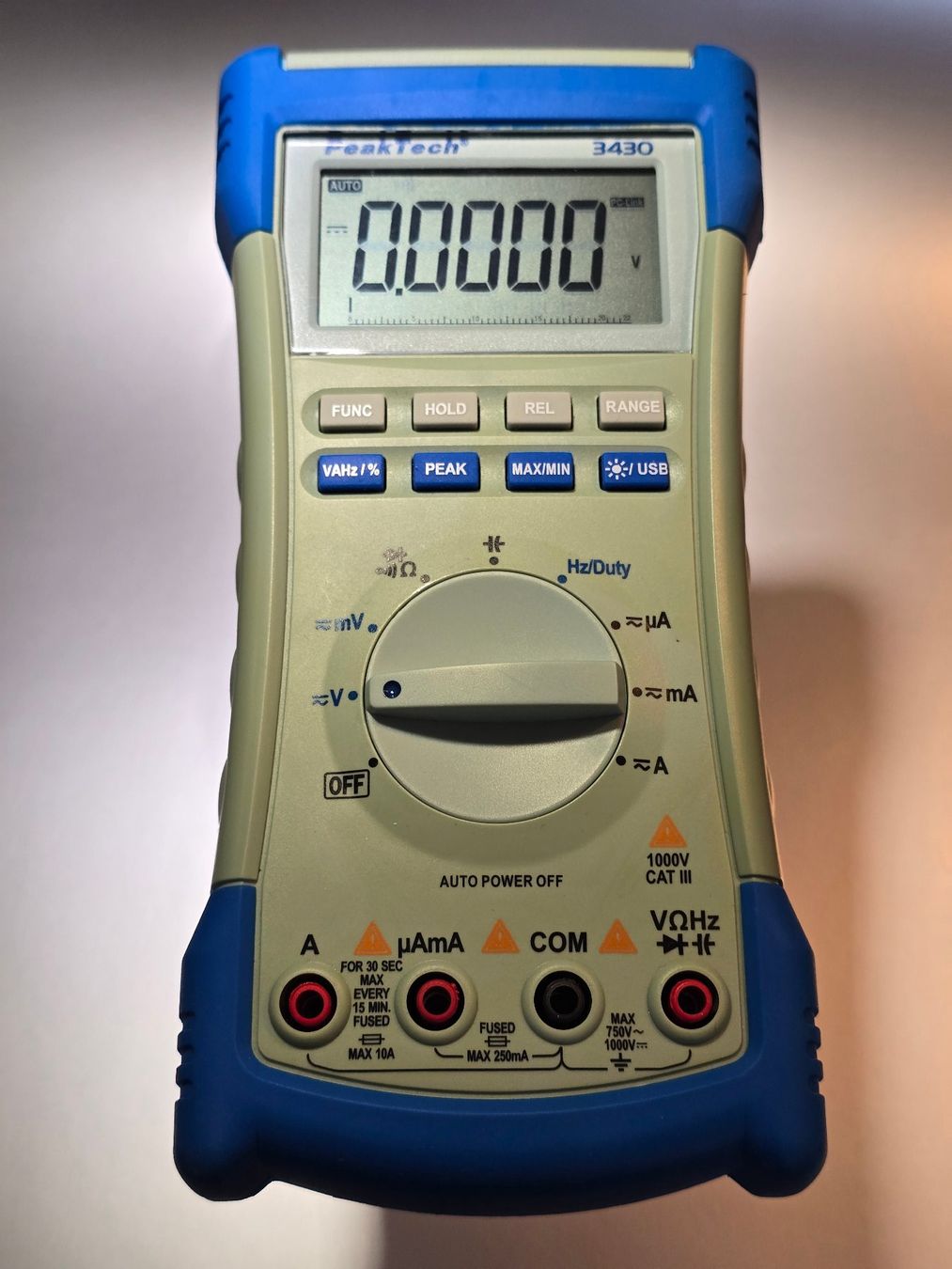 Mesurer: Multimeter Peaktech 3430, neu, komplett, NP 130.- – Neuf (Voir description) à Azmoos par johanoes 3