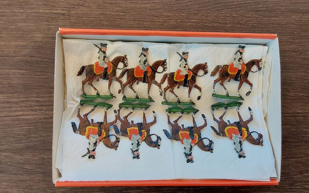 Jouets: Bleisoldaten Zinnsoldaten antik handbemalt – D'occasion à Köniz par scopello12 2
