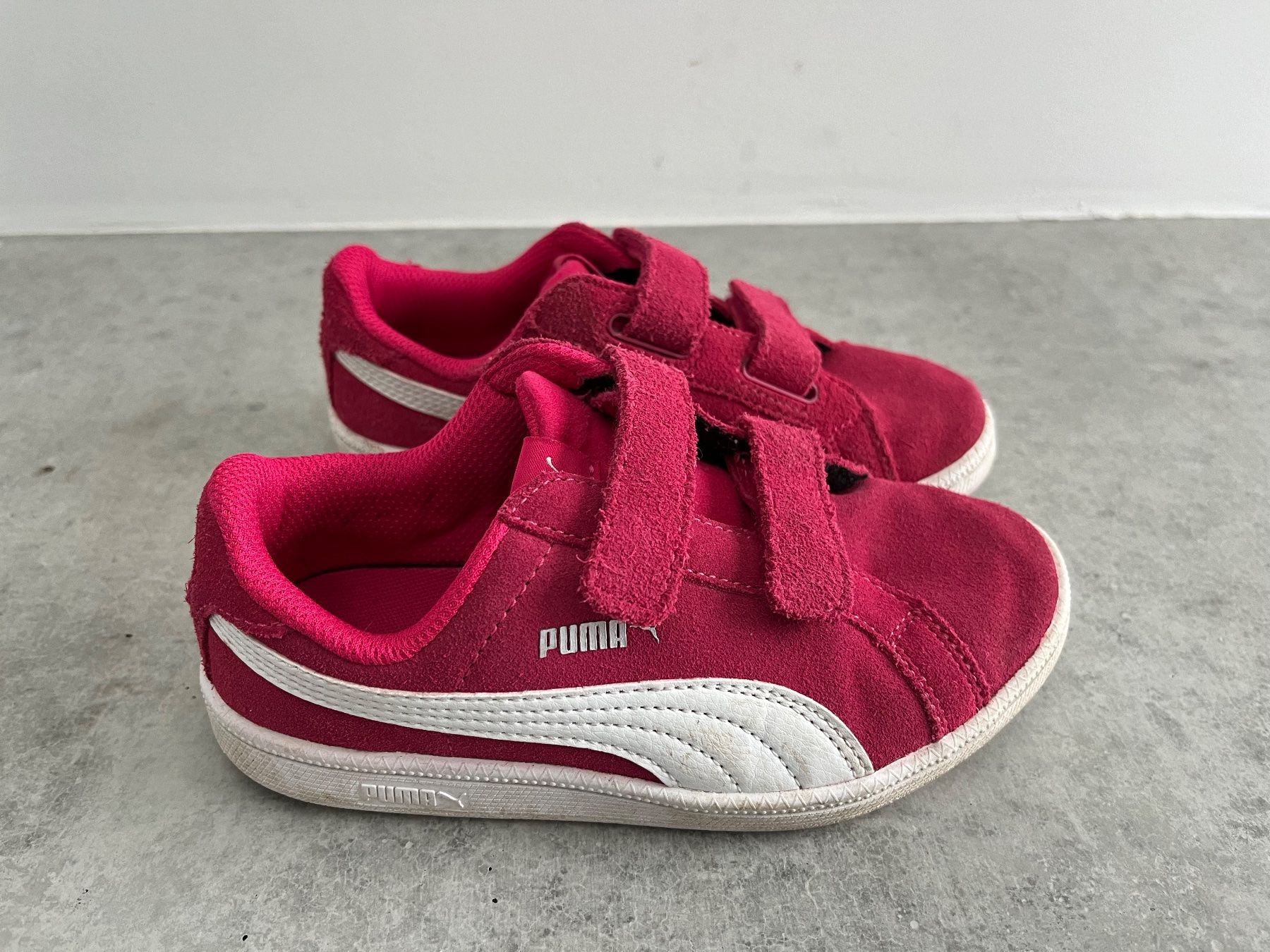 Puma Scarpe per ragazzi: PUMA Sneakers Leder Gr. 30, Fuchsia – Usato da Zollikofen venduto da spunk65 1