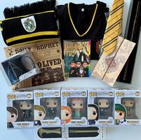 Lot d'articles Harry Potter dont figurines POP RARES NEUVES