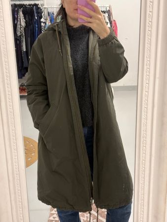 COS Parka in Olivgrün XS gross Kurzmantel Frühling