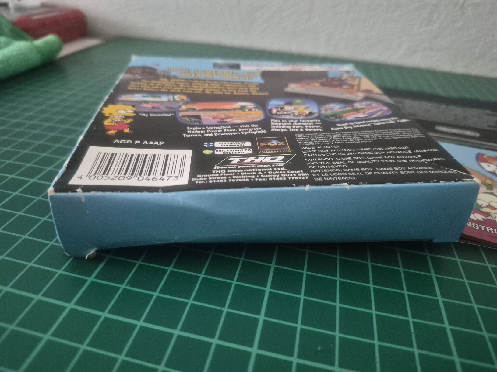 Nintendo Giochi: Game Boy Advance Simpsons Road Rage boxed complete – Usato da Meyrin venduto da Retro-GZ 2