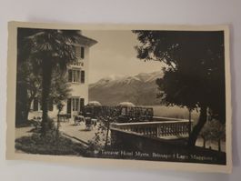 Ansichtskarte Hotel Myrte Brissago Lago Maggiore 1935 R5F