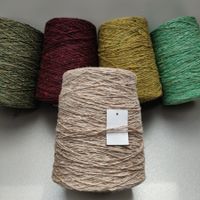 Tweed Wolle & Viskose von Millefili, Puzzle Geo 550g beige