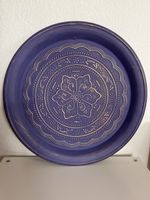 Letzte Chance / Deko-Teller, Lila, Ø 38cm, oriental Look,