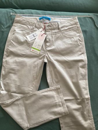 NEU, StreetOne Hose, hell-grau, elast., Gr. ca 40 resp.38/26
