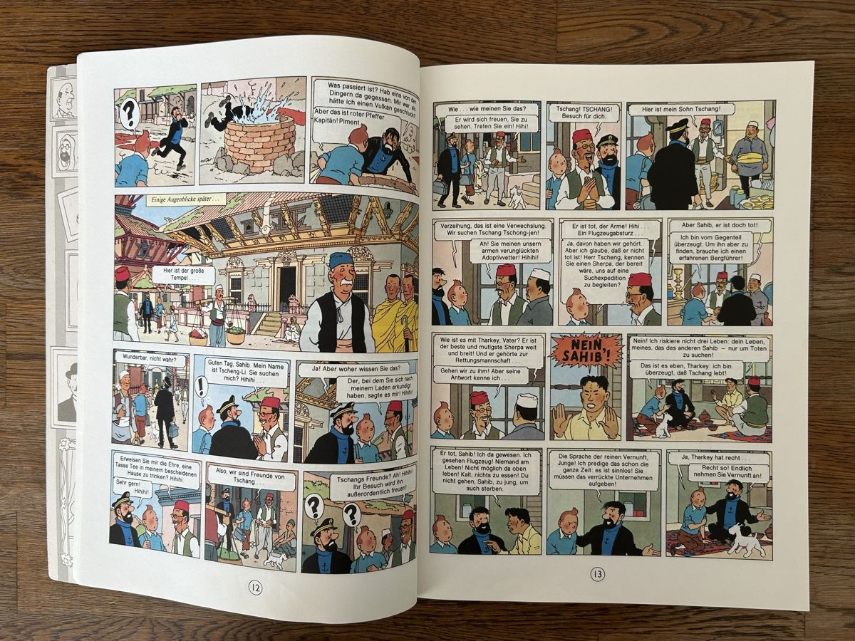 Fumetti: Tim und Struppi - Tim in Tibet, Carlsen – Usato da Wolhusen venduto da eve_m6cg 1