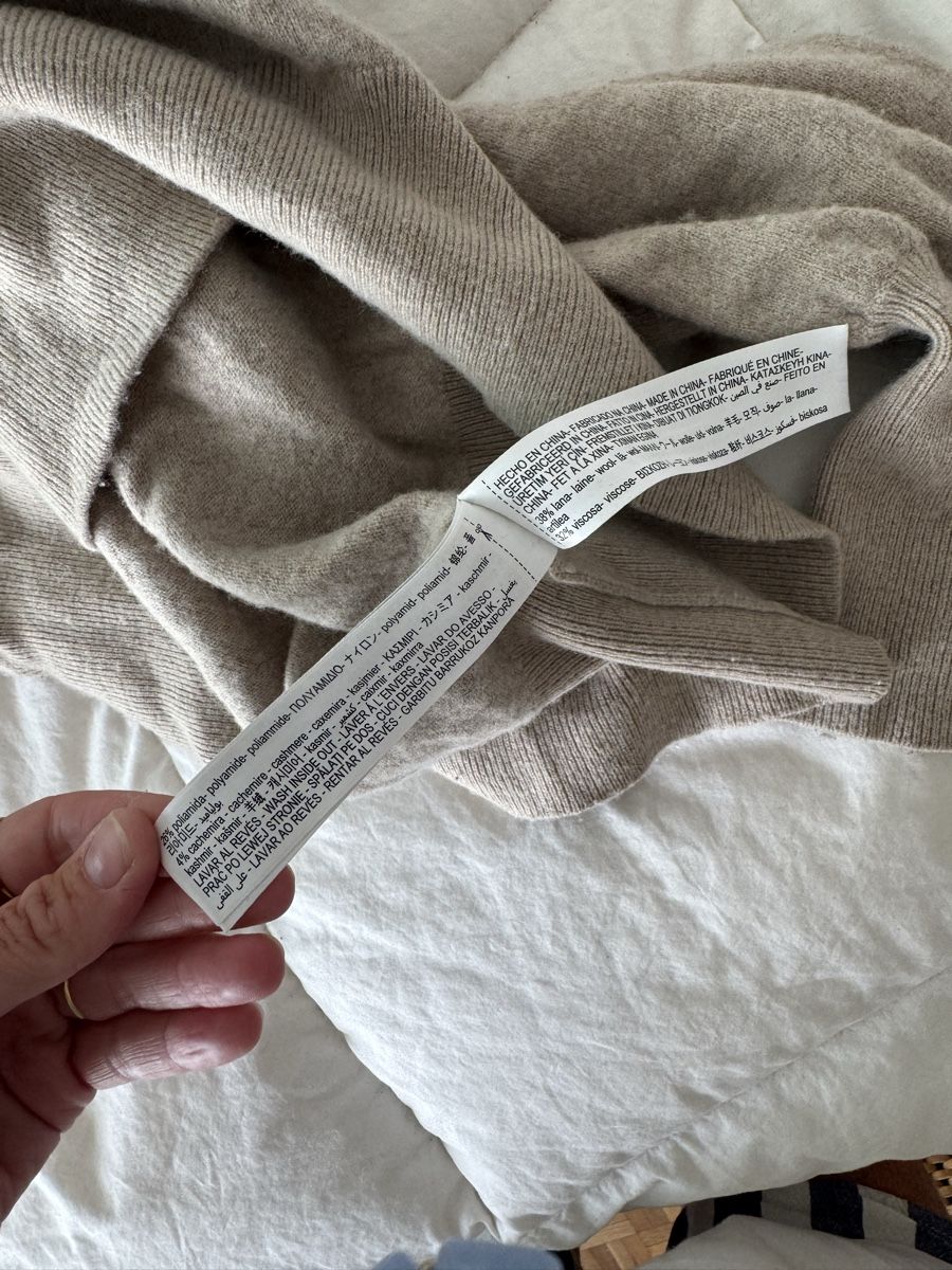 Massimo Dutti Maglioni & Felpe: Pull à col roulé Massimo Dutti beige taille L occasion – Usato da Genève venduto da lejardindesvetements 4