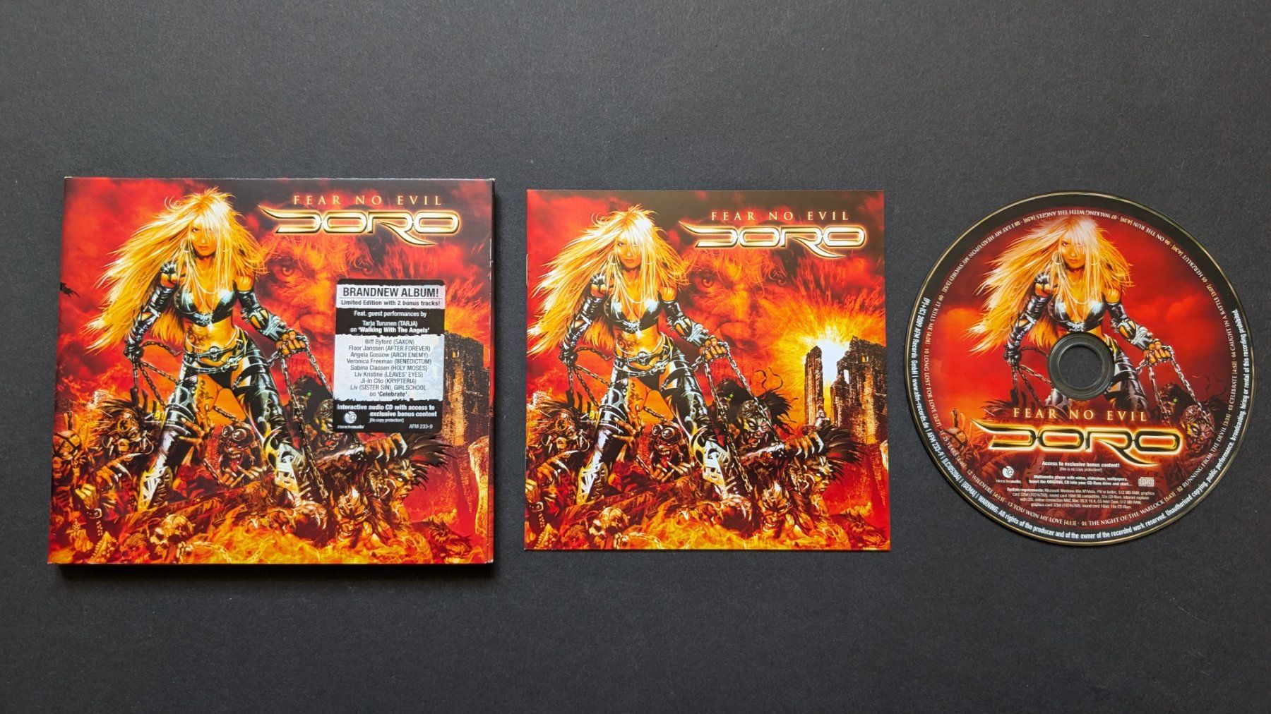 CDs: Doro | Fear no Evil | CD – D'occasion à Bottmingen par dan_c5wb
