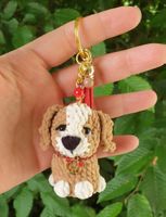 Amigurumi Schlüsselanhänger mit Hund