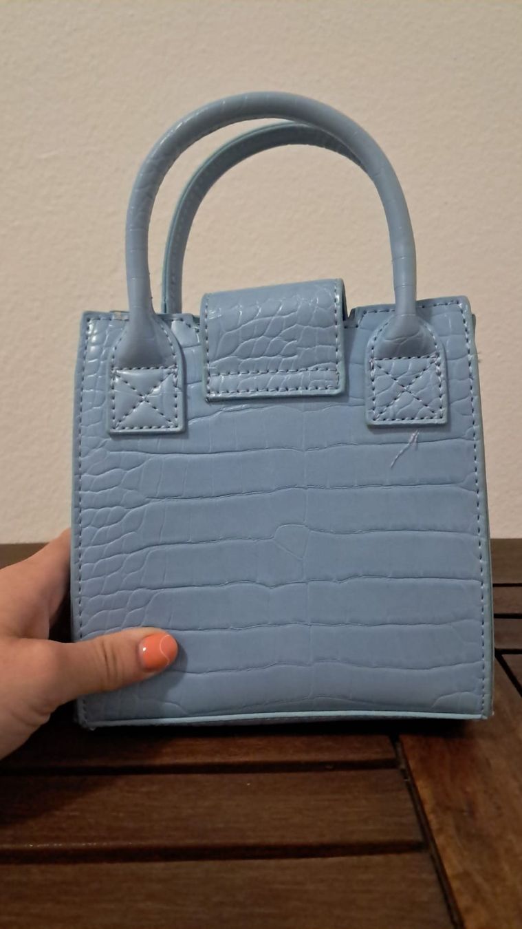 Borse da donna: Bag - Vegan leather - Turquoise – Usato da Fribourg venduto da balzabalza 1