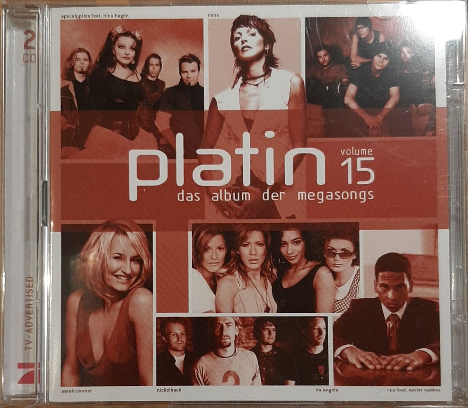 CD: Platin Vol.15 - Album der Megastars, 2CD Hit Sampler 2003 – Usato da Schönenberg TG venduto da breiti12