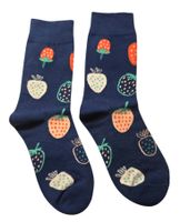 Socken Erdbeeren / Strawberries / Früchte / Fruits