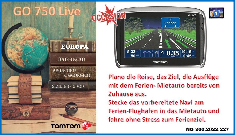 TomTom Go 750 Live Kaufen auf Ricardo