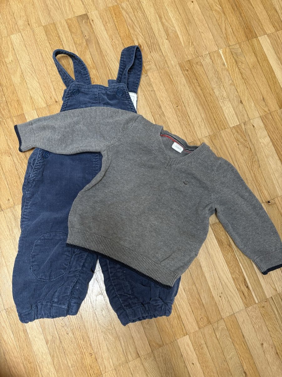 Kleiderpakete & -sets: Latzhose und Pulli Grösse 68 – Gebraucht aus Oberglatt ZH von Haushalt1984