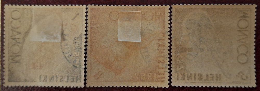 Timbre France Oblitéré - Série Jeux Olympiques Helsinki 1952 - N° 960/96