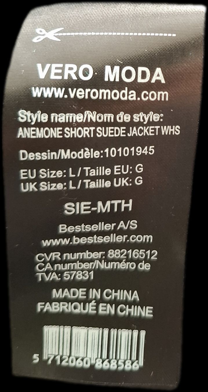 Vero Moda Giacche:  Lederjacke VERO MODA Anemone – Usato da Andelfingen venduto da hexli-93 4